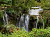 Wasserfälle im Fluß Slunjčica in Slunj-Rastoke
